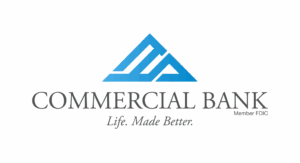 commercial bank tagline & fdic 01